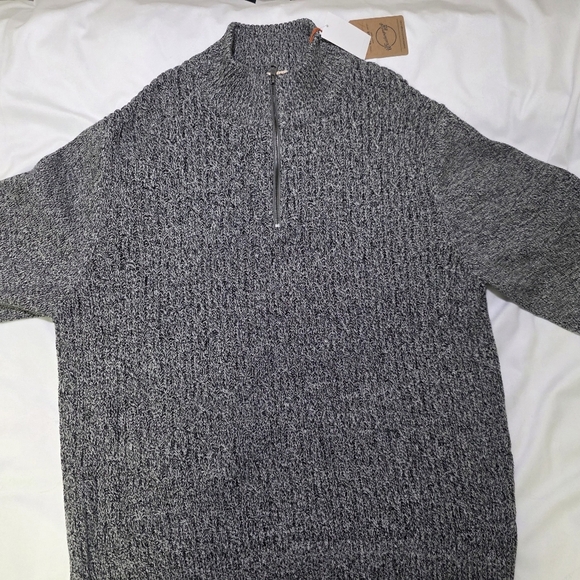 Knit Pullover Sweater by Original Weatherproof Vintage 1/4 Zip- Sz XXL $80 NWT - Picture 1 of 5